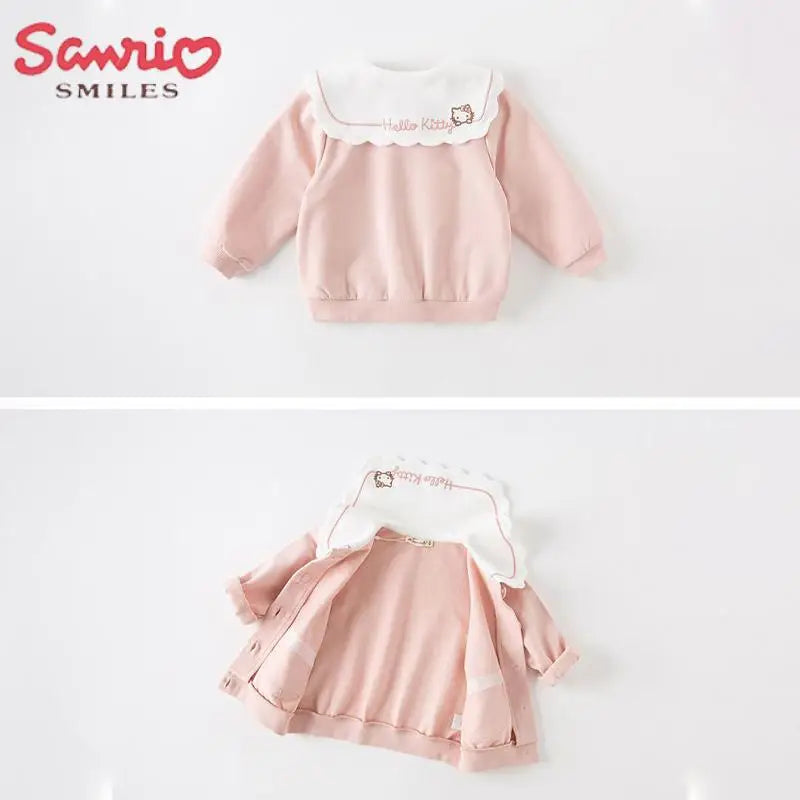 Joli manteau rose pour bébé