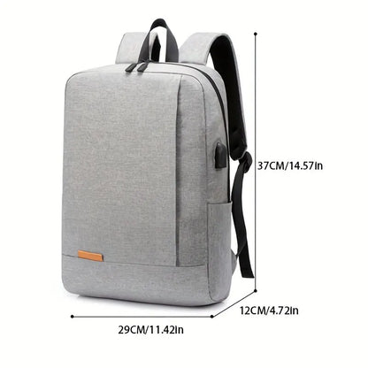 Lightweight 15.6 Inch USB Charging Laptop Backpack