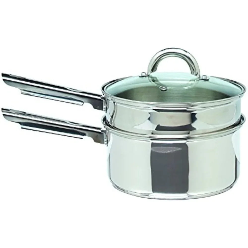 12-Piece Stainless Steel Cookware Set