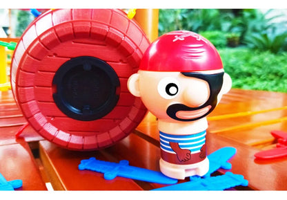 Jumping Pirate Barrel Game - Funny Family Toy