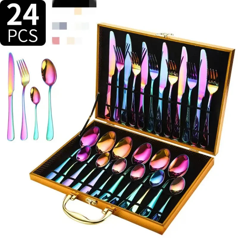 Stainless Steel Western Tableware Set