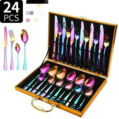 Stainless Steel Western Tableware Set