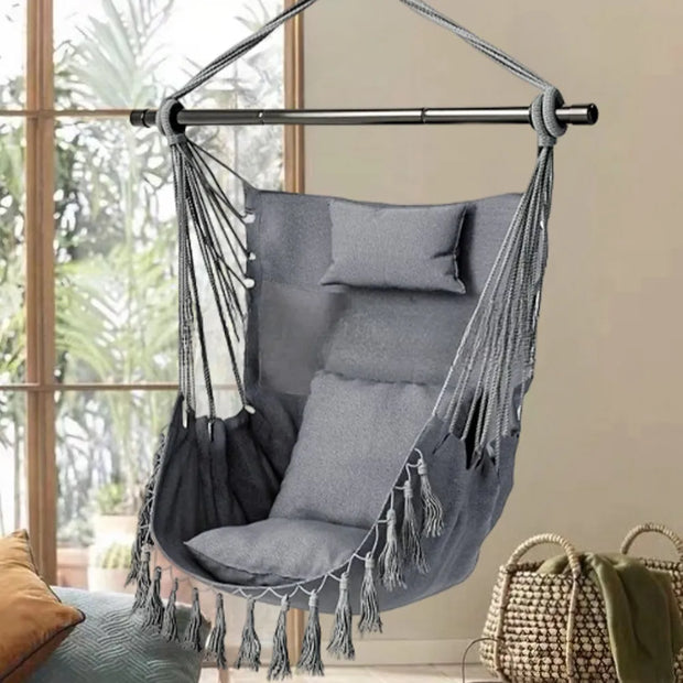 Cotton Rope Hammock Swing Chair