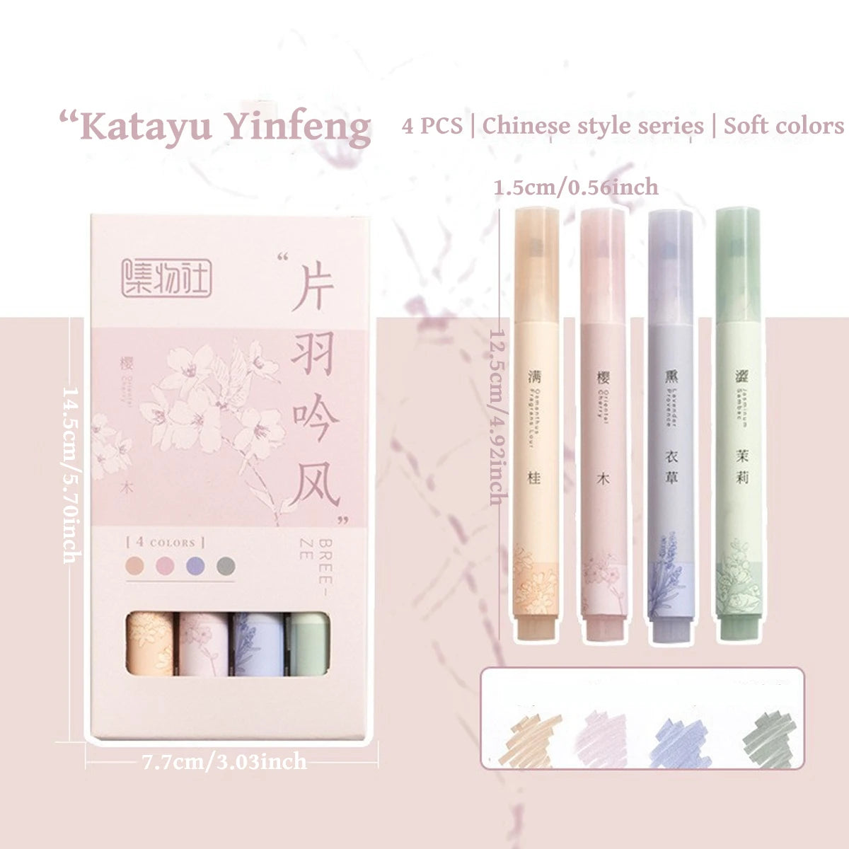 4pcs Coffee-Themed Soft Bread Gel Pens - 0.5mm Black Ink