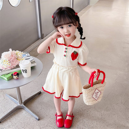 Strawberry Kids 2-Piece Summer Set