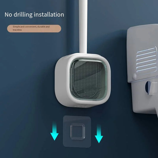 Flexible Long Handle Toilet Brush