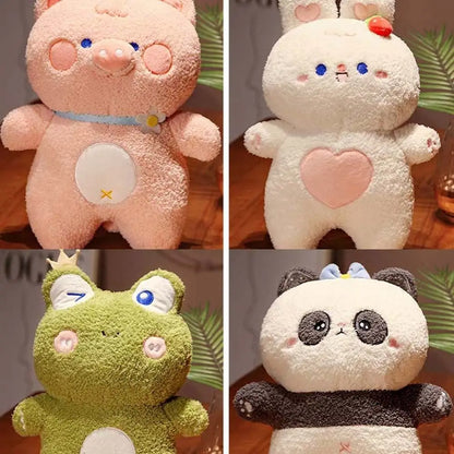 Adorable jouet en peluche grenouille de dessin animé de 40 cm