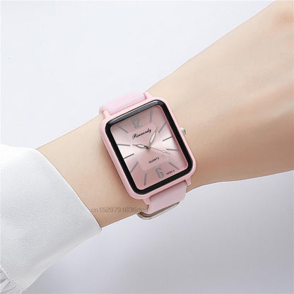 Chic Silicone Women's Quartz Watch