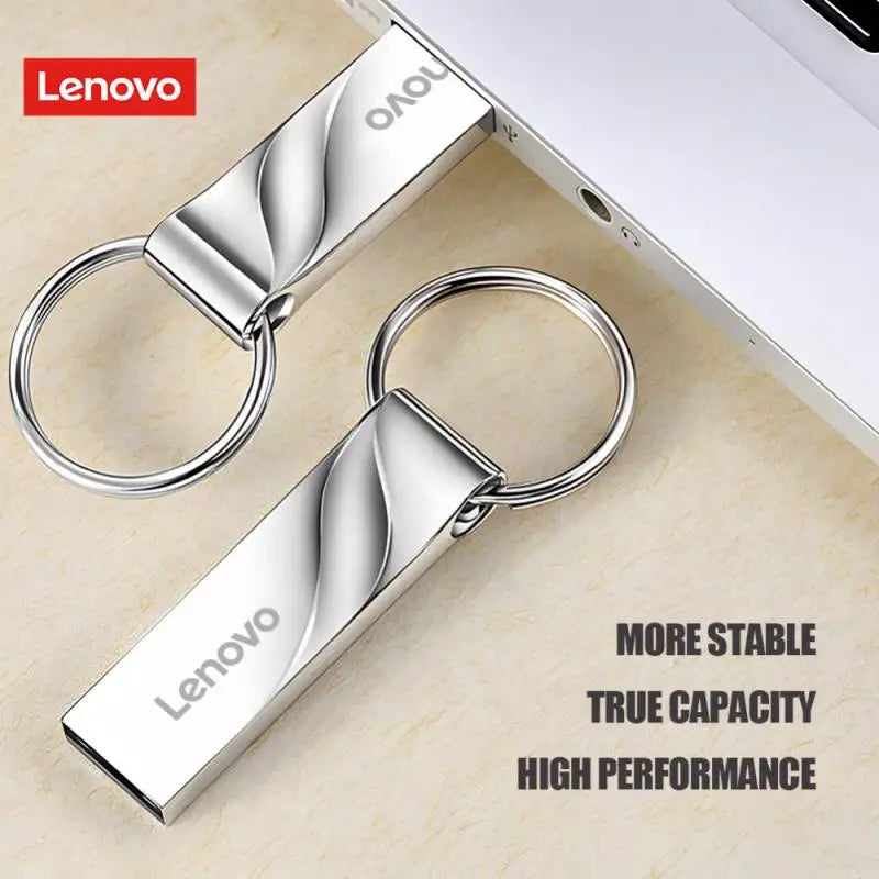 Clé USB 3.0 haute vitesse Lenovo - Clé USB en métal de 512 Go à 2 To
