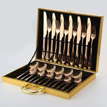 Stainless Steel Western Tableware Set