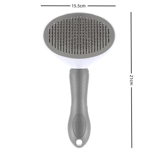 Peigne de toilettage pour animaux en acier inoxydable