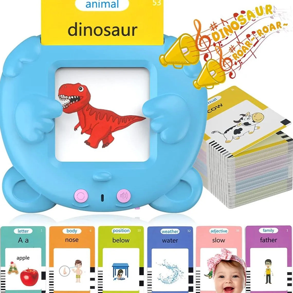 Cartes Flash parlantes, jouets éducatifs pour bébé