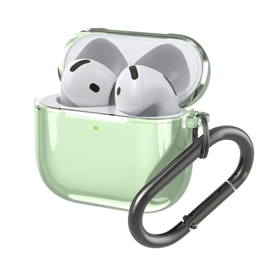 Housse de protection translucide pour AirPods 4e génération