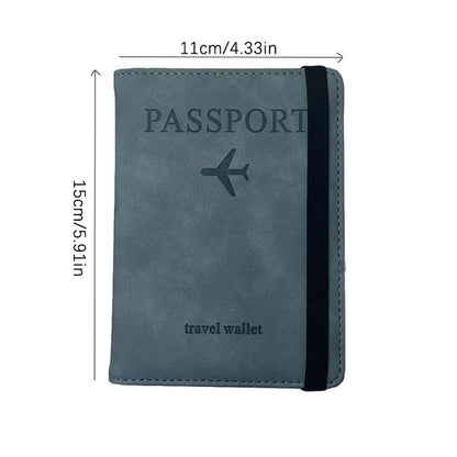 RFID Passport Wallet- Stylish Travel Companion