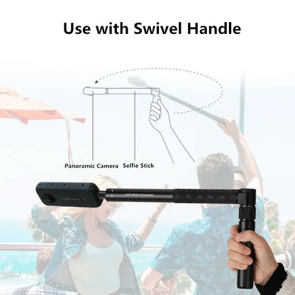 Extended Edition Invisible Selfie Stick - Skalierbares Einbeinstativ mit Dreibein