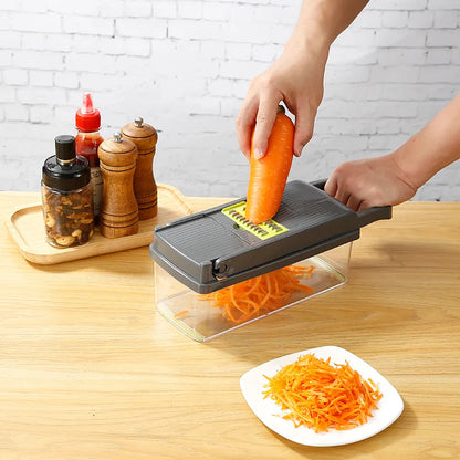 Versatile 16-in-1 Vegetable Chopper and Slicer