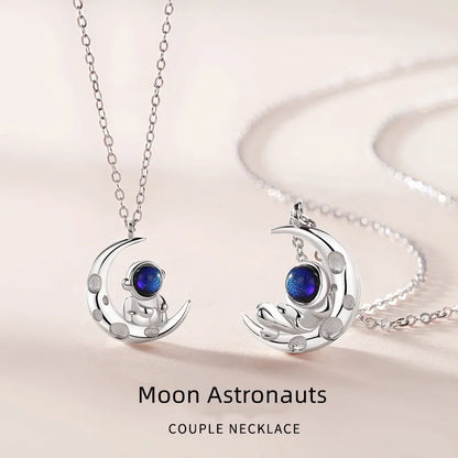 Collier pendentif couple - Collier d'épissure de cœur avec électrocardiogramme magnétique pour amoureux