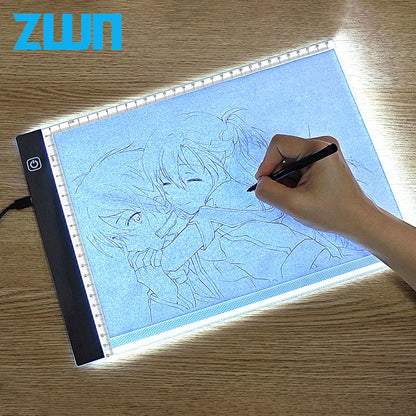 3-Level Dimming LED Drawing Pad - Kids Educational Toy