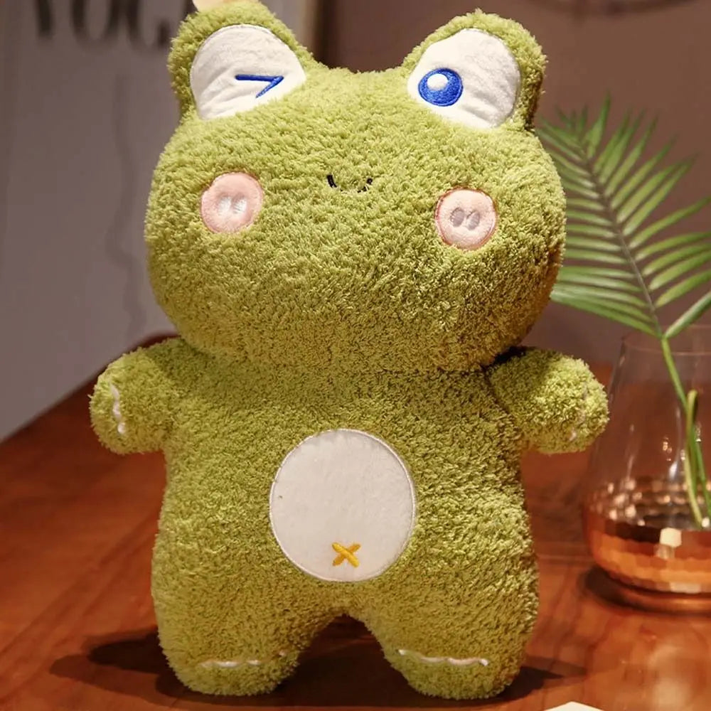 Adorable jouet en peluche grenouille de dessin animé de 40 cm