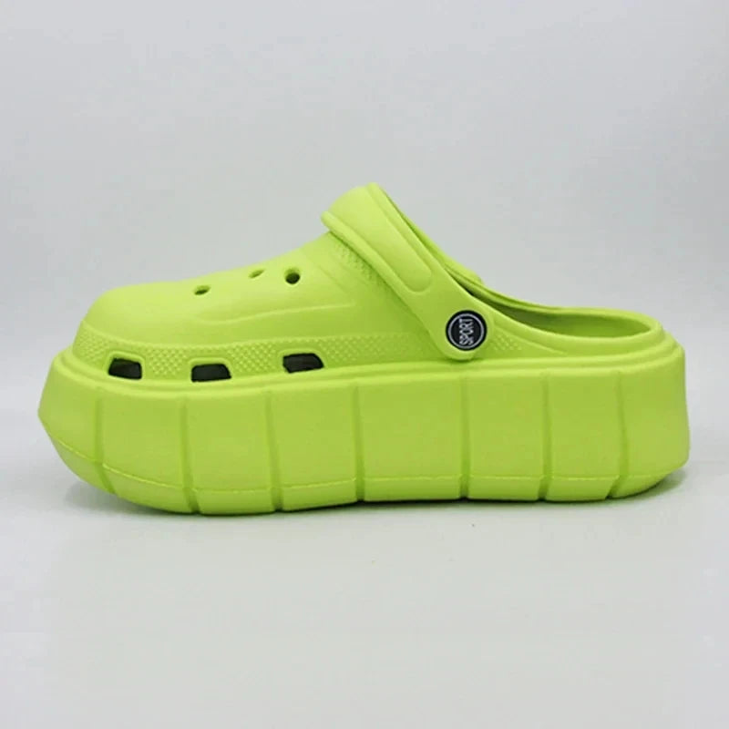 Summer tooling platform sandals cave slippers