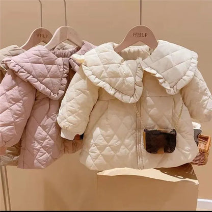 Winter Baby Girls Solid Down Coat
