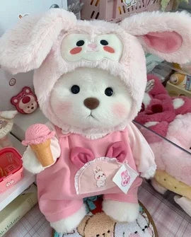 Ensemble poupée et vêtements en peluche Little Bear