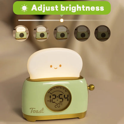 Children's LED Night Light Digital Alarm Clock