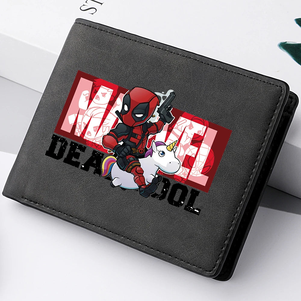 Marvel-Themed Soft Leather Wallet