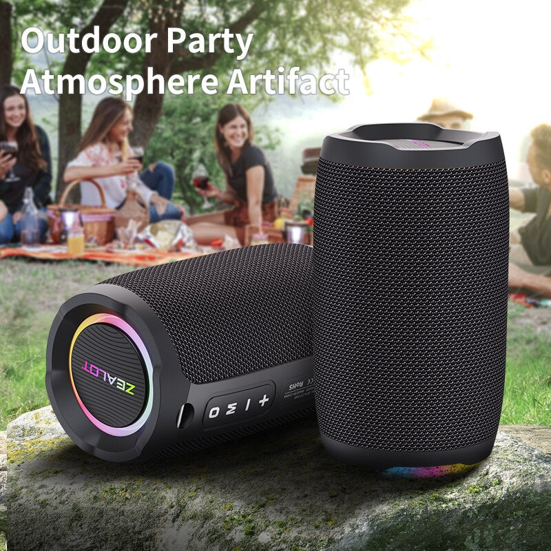 S49 Portable Bluetooth Speaker 20W IPX7