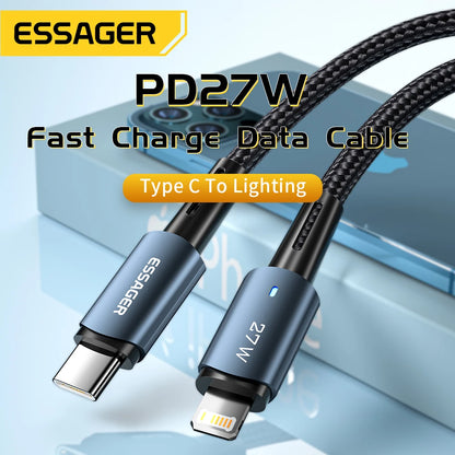 20W Fast Charging C Cable for iPhone 14-11 Pro Max