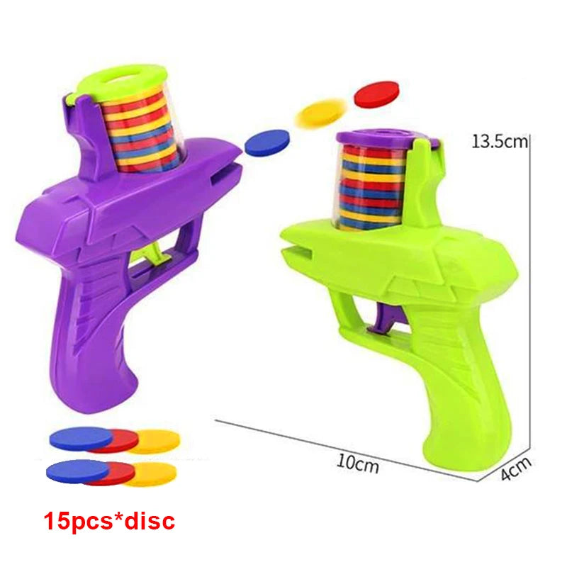 Kids Foam Disc Launcher Gun