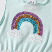 Rainbow Princess Dress for Kids
