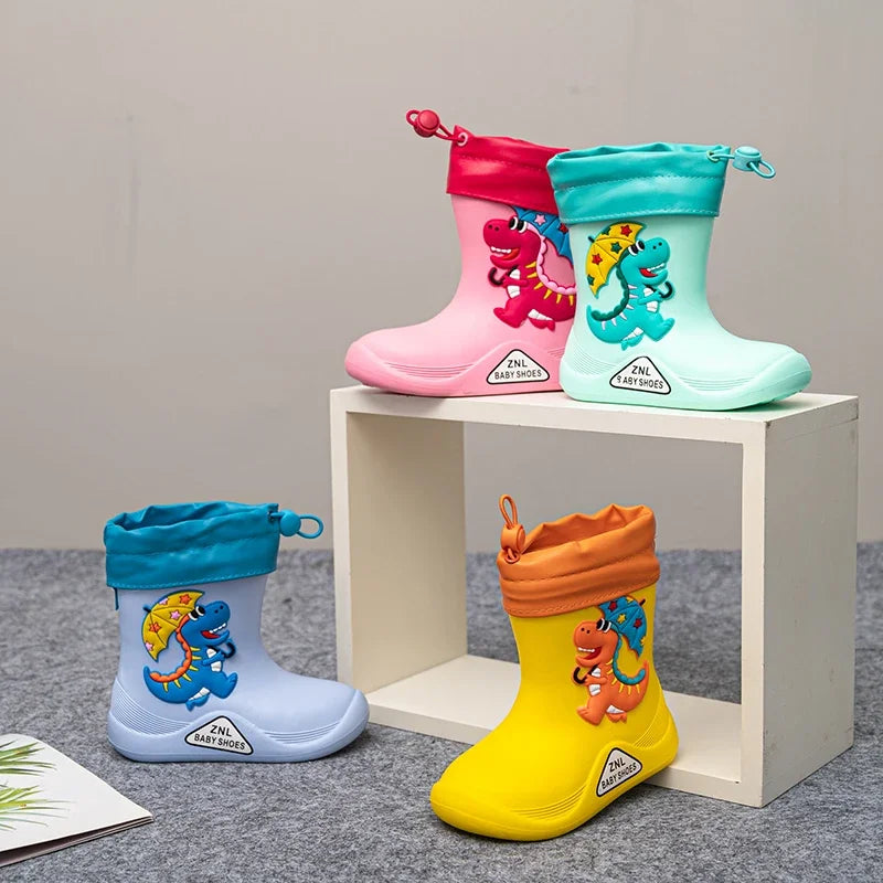 EVA Plush Rain Boots for Kids