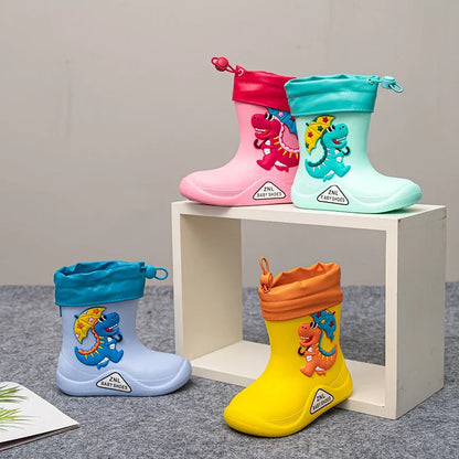 EVA Plush Rain Boots for Kids