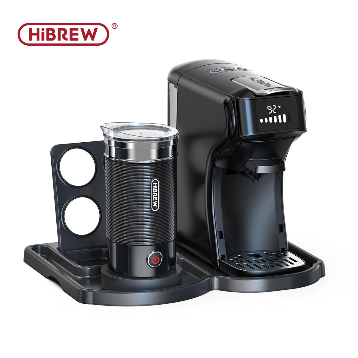 6-in-1 Kapsel-Kaffeemaschine Espresso Cappuccino Maker