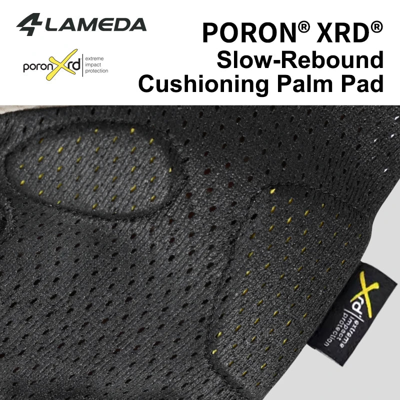 Stoßfeste Halbfinger-Fahrradhandschuhe – schweißhemmende, gepolsterte Fahrradausrüstung