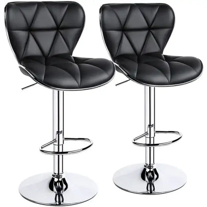 2pcs Leather Bar Stool