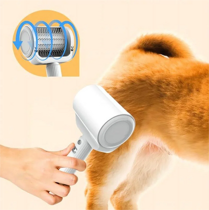 2-Gear Electric Pet Grooming Brush