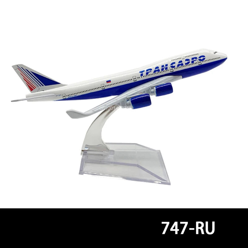 Metallflugzeug-Nachbildung Emirates Airlines A380 B777 Flugzeug Druckguss-Modell Spielzeug für Jungen