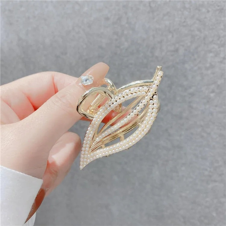 Pearl Bow-Knot Hairpin-Chic Hair Accessory