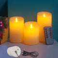 3pcs Candle 1 remote