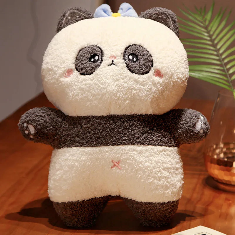 Nouveau 40CM Adorable lapin cochon Panda grenouille en peluche animaux de dessin animé apaiser jouet poupée pour garçons