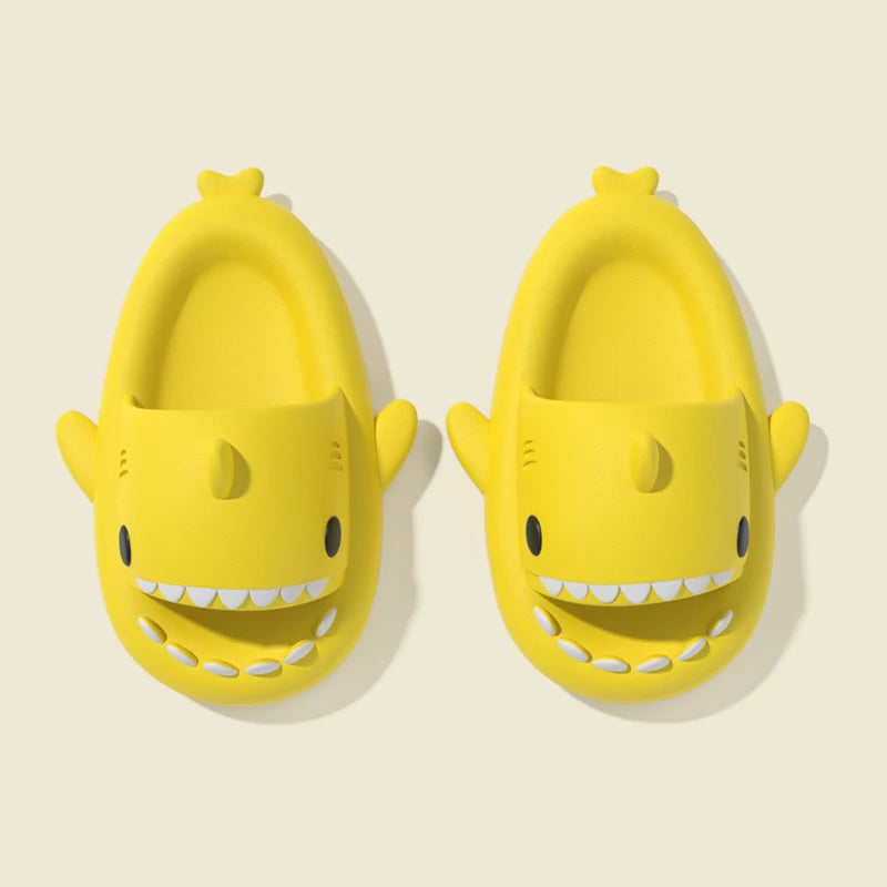 Shark-Hausschuhe, rutschfeste, einfarbige EVA-Schuhe