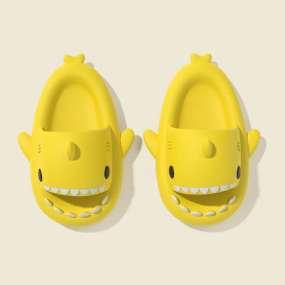 Shark-Hausschuhe, rutschfeste, einfarbige EVA-Schuhe