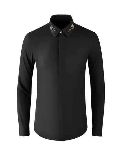 Luxury Cotton Men's Dress Shirt