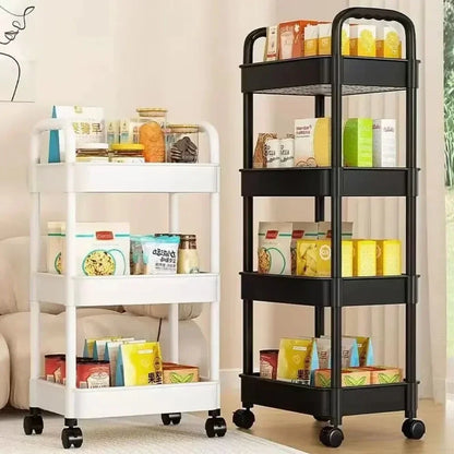 Multi-Layer Kitchen Floor Bedroom Trolley Rack