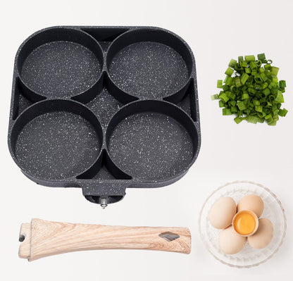 Nonstick 4-Hole Omelet Pan