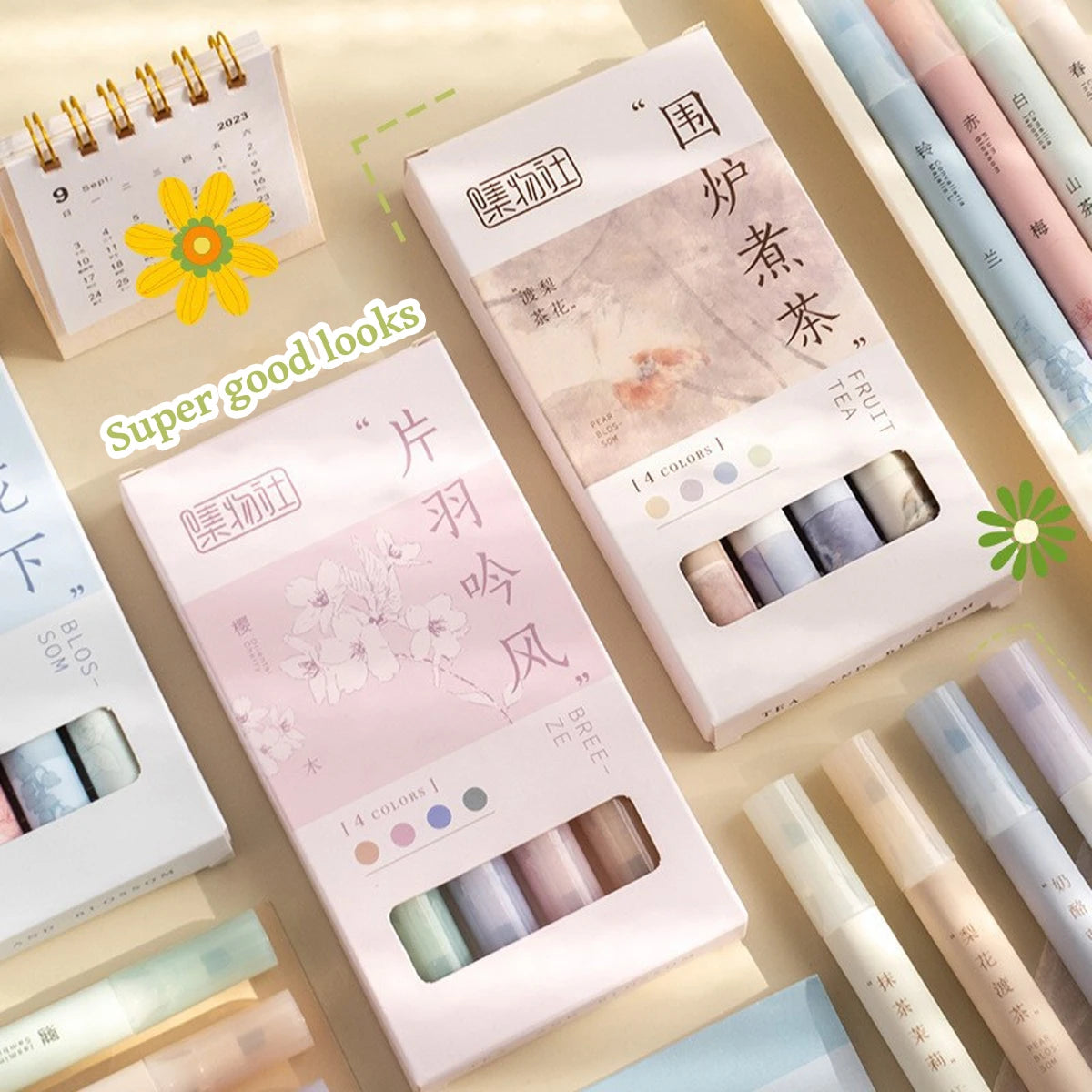 4pcs Coffee-Themed Soft Bread Gel Pens - 0.5mm Black Ink