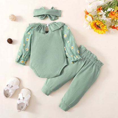 Baby Girls Fall Outfit Set