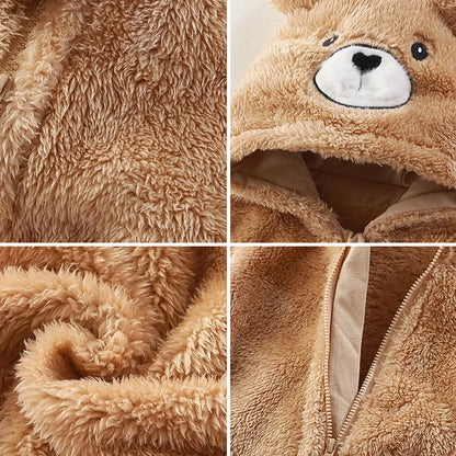 Teddy Bear Romper for Newborns